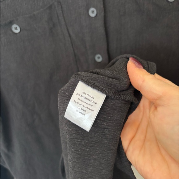 Gentle Fawn Orbison Button Down Black Top | Sz Small - Picture 4 of 5